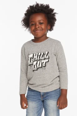 Cheap Chaser Brand Chill Out Boys Long Sleeve