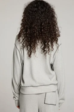 New Chaser Brand Church Heather Grey Long Sleeve