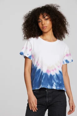 Cheap Chaser Brand Coast Cotton Jersey Oversized Crew Neck Tee