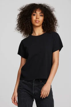 Shop Chaser Brand Coast Cotton Jersey Oversized Crew Neck Tee