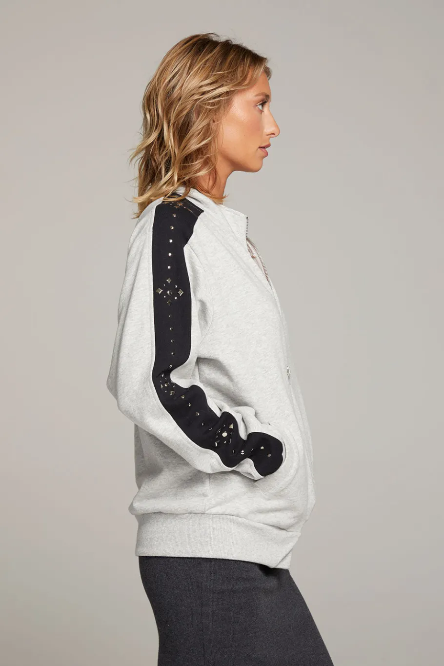Cheap Chaser Brand Coconut Zip Up Jacket