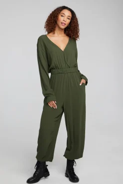 New Chaser Brand Colette Forest Night Jumpsuit