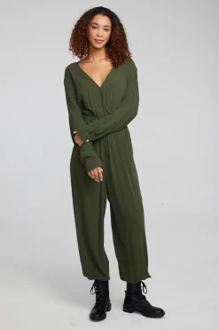 New Chaser Brand Colette Forest Night Jumpsuit