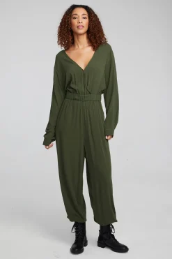 New Chaser Brand Colette Forest Night Jumpsuit