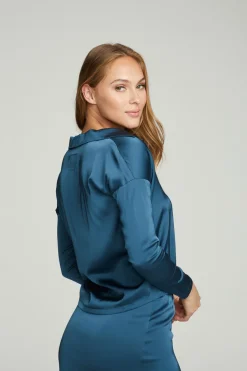 Flash Sale Chaser Brand Collared Half Placket Dolman