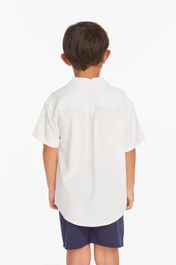 Shop Chaser Brand Collared White Button Down Boys Shirt