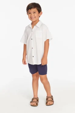 Shop Chaser Brand Collared White Button Down Boys Shirt