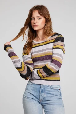 Sale Chaser Brand Collins Haight Street Stripe Top