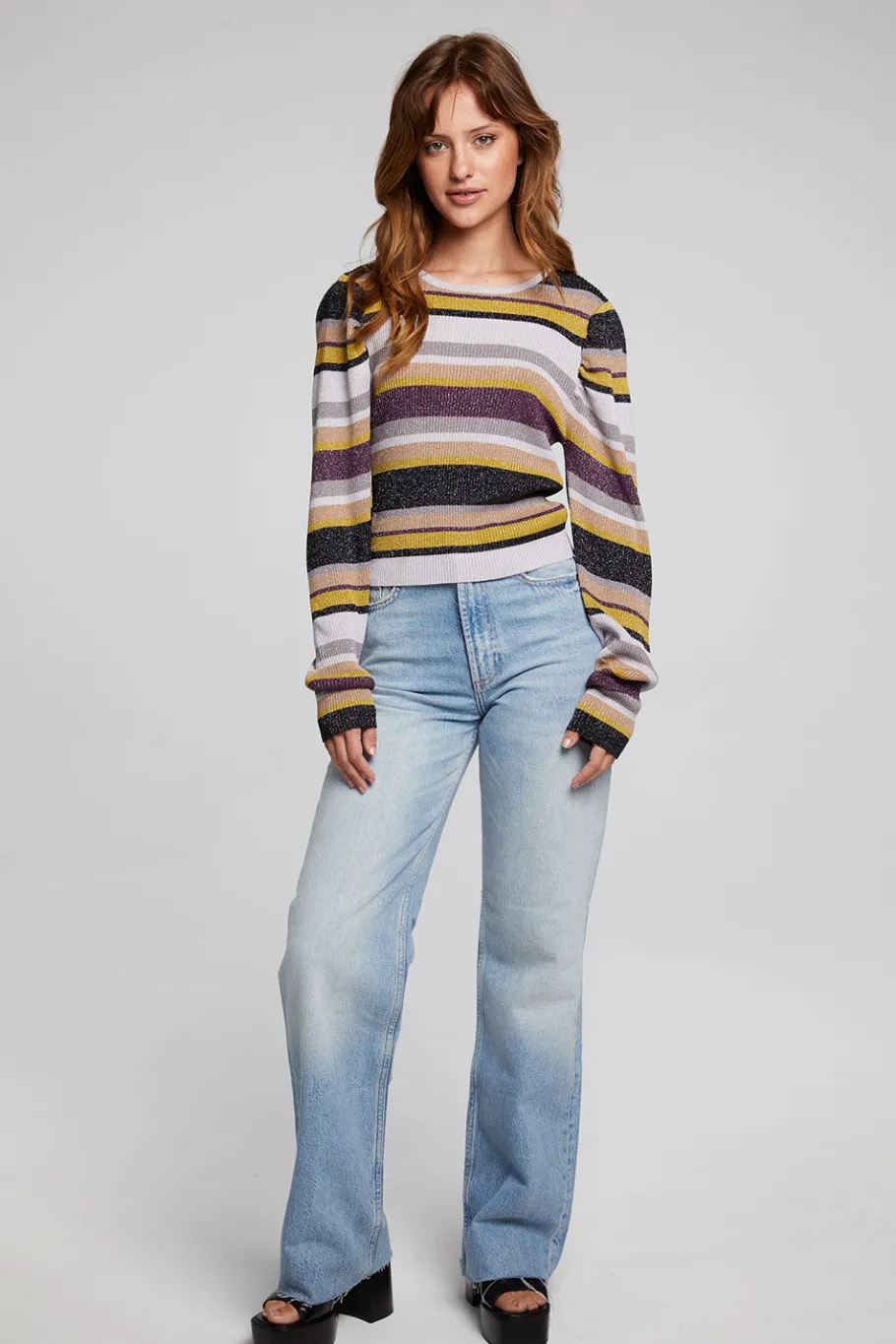 Sale Chaser Brand Collins Haight Street Stripe Top