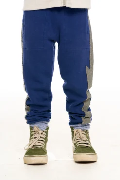 Store Chaser Brand Color Blocked Bolt Joggers