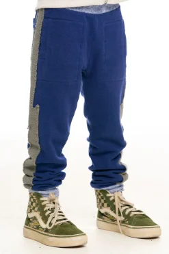 Store Chaser Brand Color Blocked Bolt Joggers