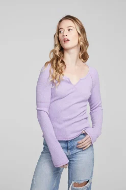Shop Chaser Brand Cooper Digital Lavender Long Sleeve