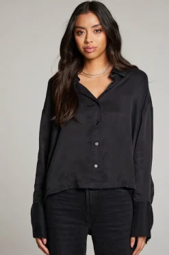 Outlet Chaser Brand Corall Licorice Button Up