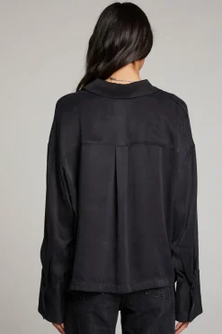 Outlet Chaser Brand Corall Licorice Button Up