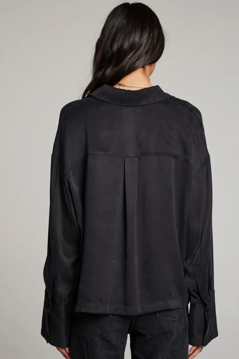 Outlet Chaser Brand Corall Licorice Button Up