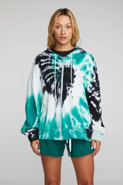 Clearance Chaser Brand Cotton Fleece Zip Up Hoodie