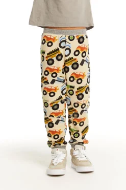 Shop Chaser Brand Cozy Knit Monster Truck Pant With Seamed Panels