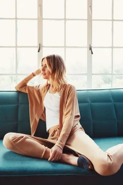 New Chaser Brand Cozy Rib Slouchy Lounge Pant
