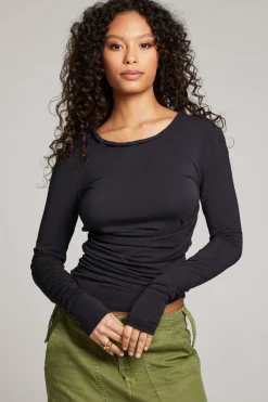 Cheap Chaser Brand Crime Licorice Long Sleeve