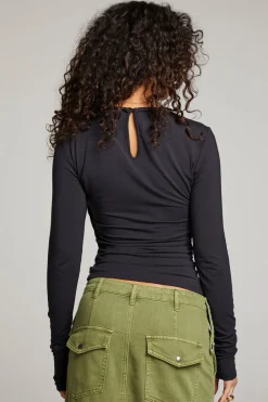 Cheap Chaser Brand Crime Licorice Long Sleeve