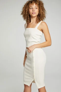 Fashion Chaser Brand Cropped Cami Sweater Tank