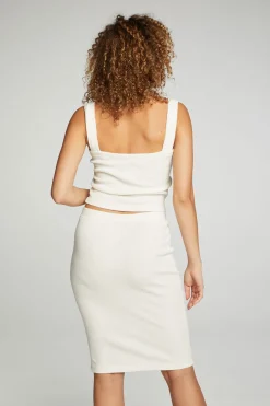 Fashion Chaser Brand Cropped Cami Sweater Tank