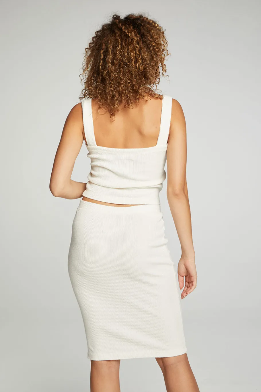 Fashion Chaser Brand Cropped Cami Sweater Tank