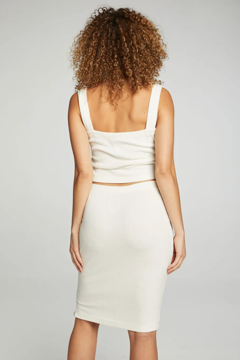 Fashion Chaser Brand Cropped Cami Sweater Tank