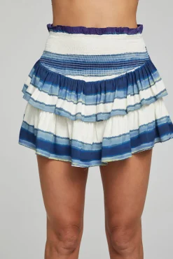 Best Chaser Brand Cruz Mini Skirt - Pacific Stripe