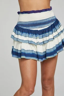 Best Chaser Brand Cruz Mini Skirt - Pacific Stripe
