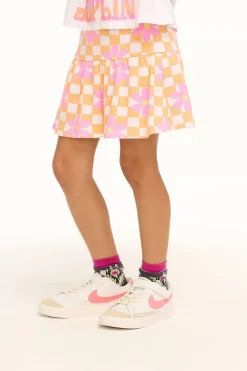 Store Chaser Brand Daisy Check Skirt