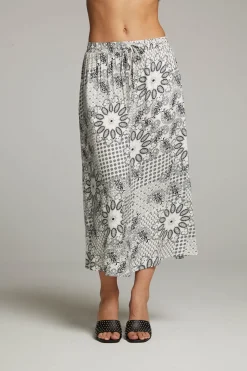 Flash Sale Chaser Brand Darby Paisley Bandana Midi Skirt