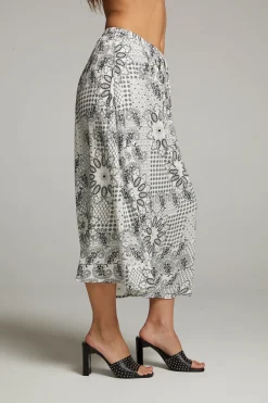 Flash Sale Chaser Brand Darby Paisley Bandana Midi Skirt