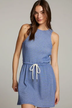 Online Chaser Brand Delray Cobalt Blue Mini Dress