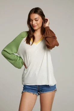 Cheap Chaser Brand Demo White Long Sleeve