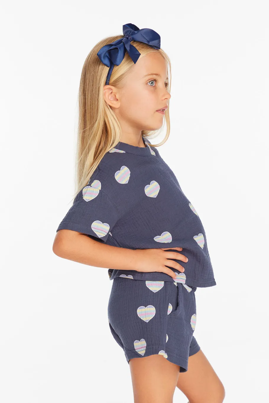 Hot Chaser Brand Devin Beach Hearts Girls Tee
