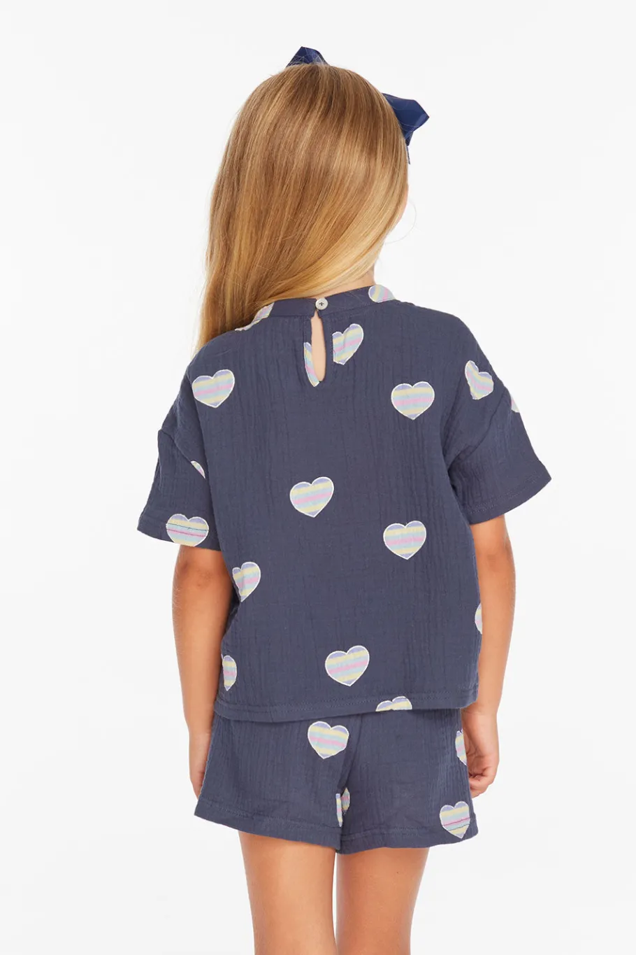 Hot Chaser Brand Devin Beach Hearts Girls Tee