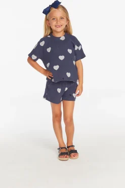 Hot Chaser Brand Devin Beach Hearts Girls Tee