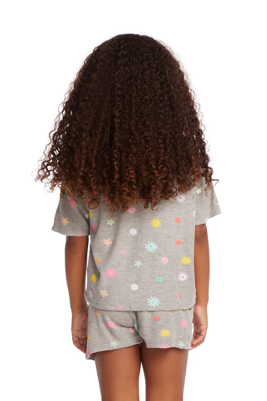 Store Chaser Brand Devin Embroidered Flowers Girls Tee