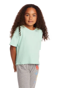 Cheap Chaser Brand Devin Spring Bud Girls Tee