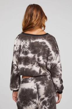 Sale Chaser Brand Diamond Rock Cropped Pullover