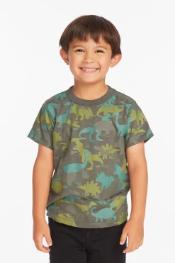 Outlet Chaser Brand Dino Camo Boys Tee