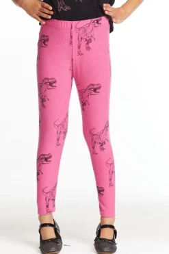 Fashion Chaser Brand Dino Time Girls Classic Legging