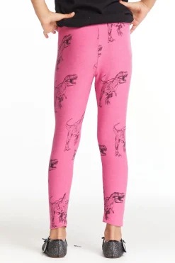 Fashion Chaser Brand Dino Time Girls Classic Legging