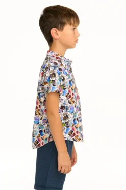 Shop Chaser Brand Disney 100 - Air Mail Button Down Shirt