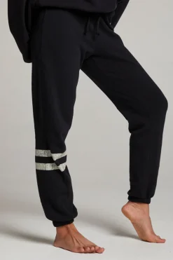 Best Sale Chaser Brand Distressed Bolt Sweatpant