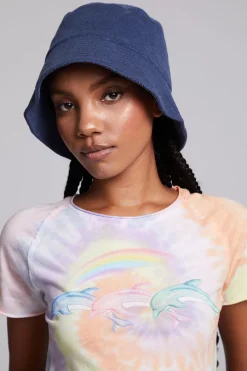 Flash Sale Chaser Brand Dogtown Navy Blue Baby Bucket Hat