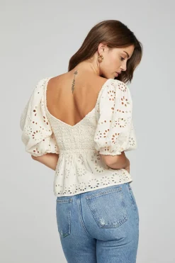 Hot Chaser Brand Dolce Top - Gardenia