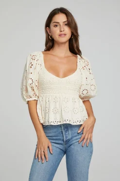 Hot Chaser Brand Dolce Top - Gardenia