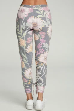 New Chaser Brand Drawstring Shirred Cuffed Slim Jogger